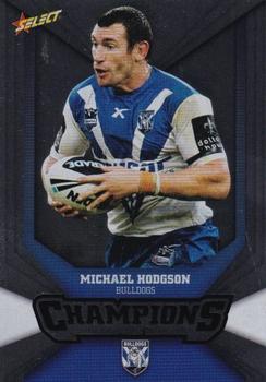 2011 NRL Champions - Silver Parallel #SP20 Michael Hodgson Front